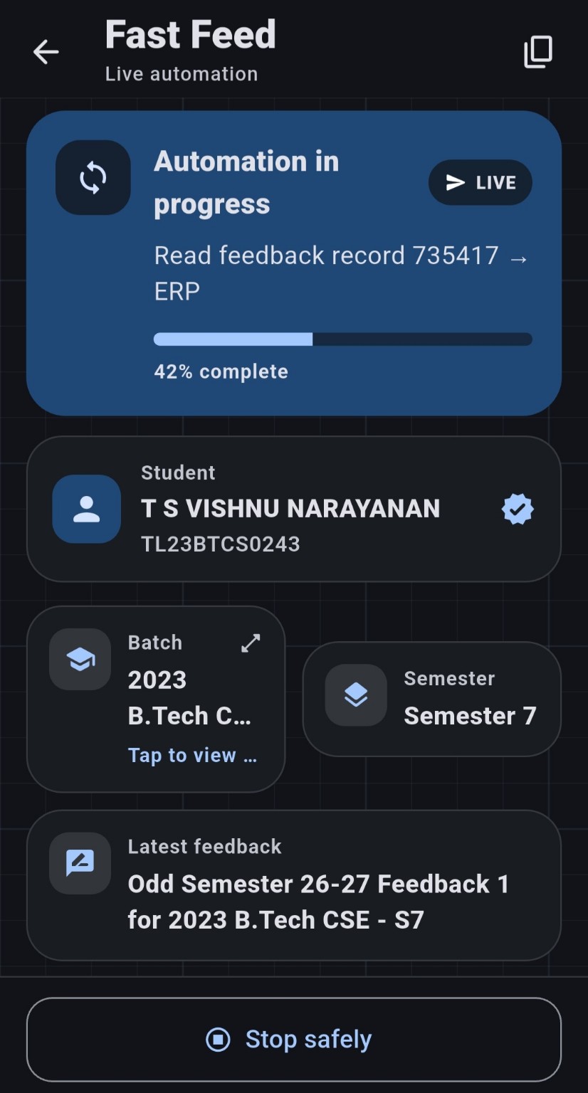 Feedback Automation